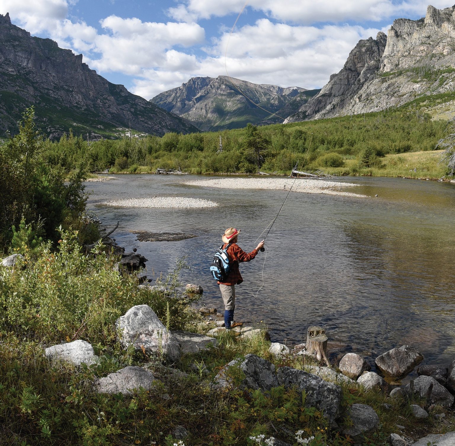 Fly Fishing Montanas Pristine Rosebud Creek Big Sky Journal