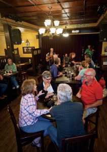 With live music playing most nights of the week, the Celtic Cowboy has become a gathering place for locals.