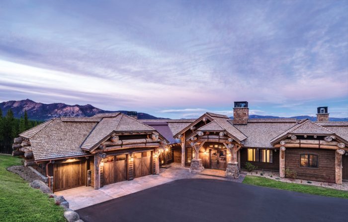 Naturally Rustic Montana Home on the Green