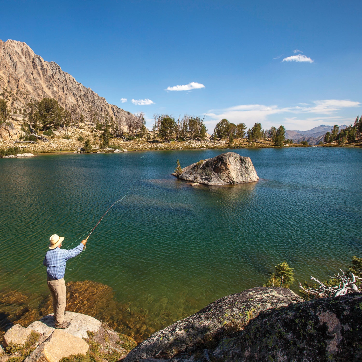 Lake Fishing Photography