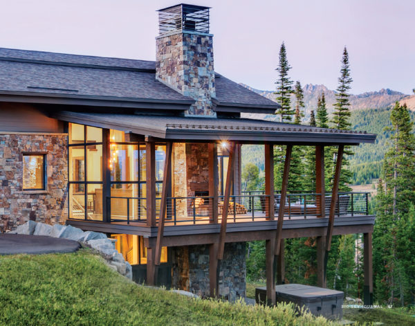 Western Design: Mountain Modern in Moonlight - Big Sky Journal