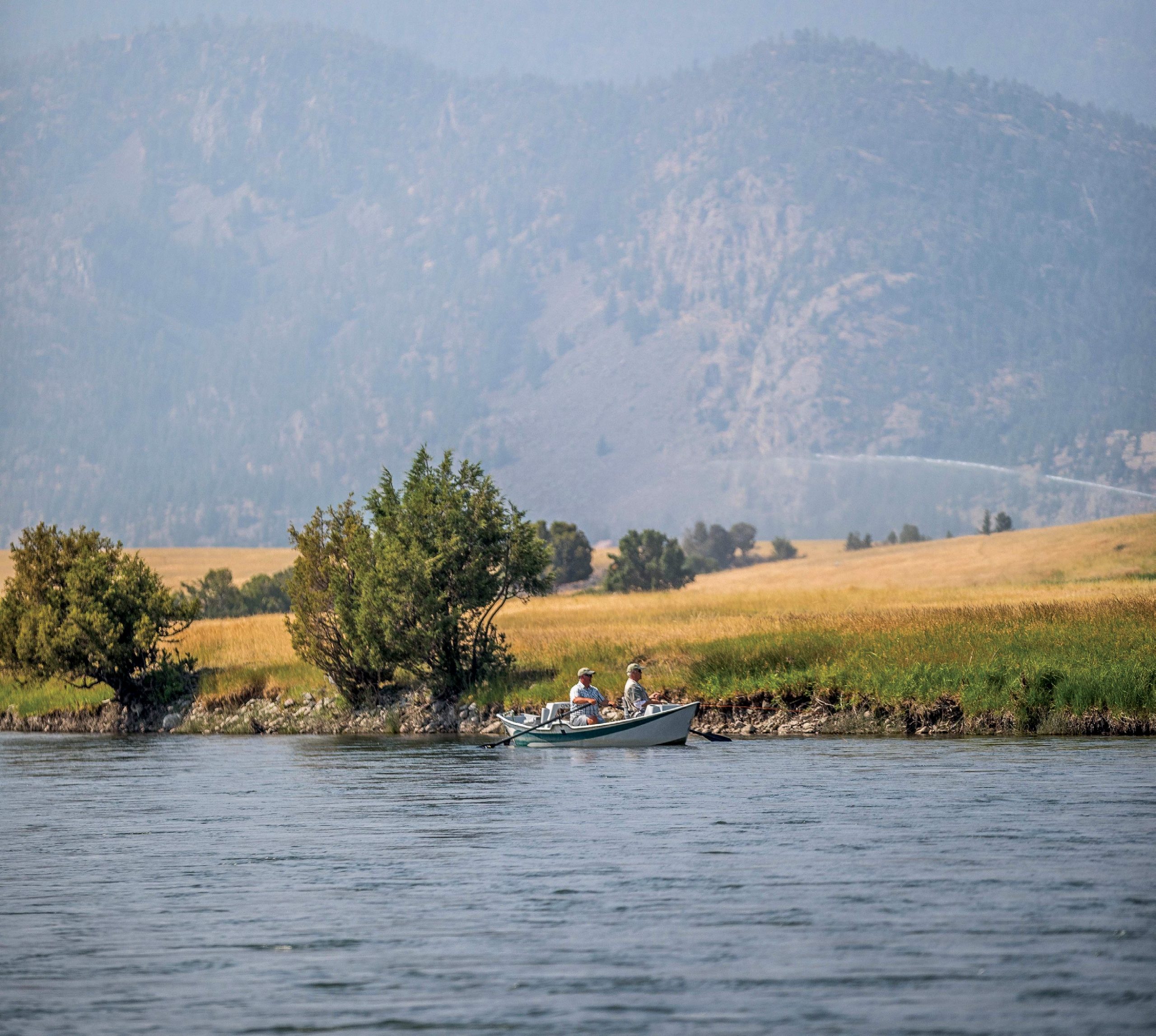 Mending on the Yellowstone River - Big Sky Journal