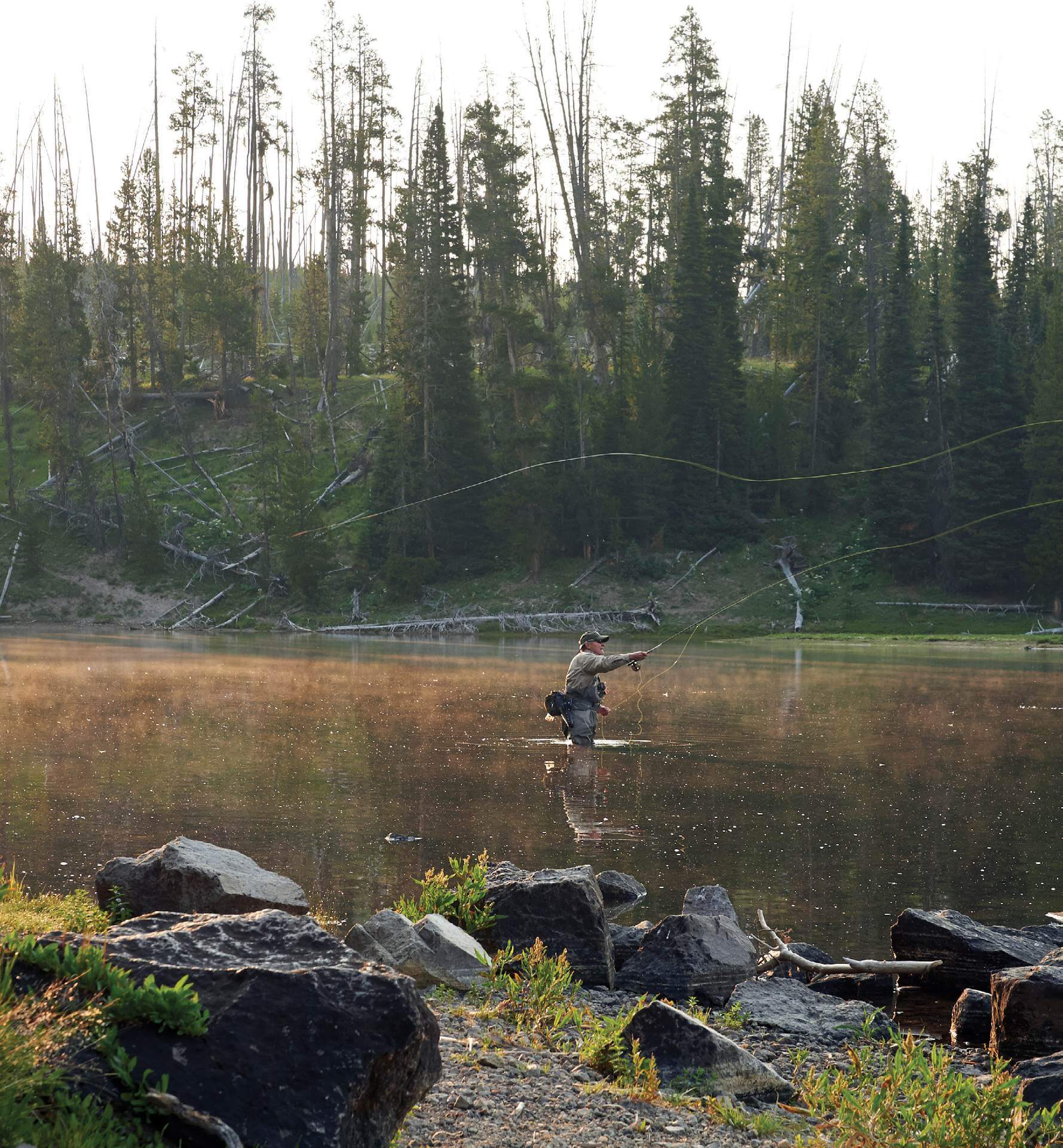 Testing the Waters on Opening Day - Big Sky Journal