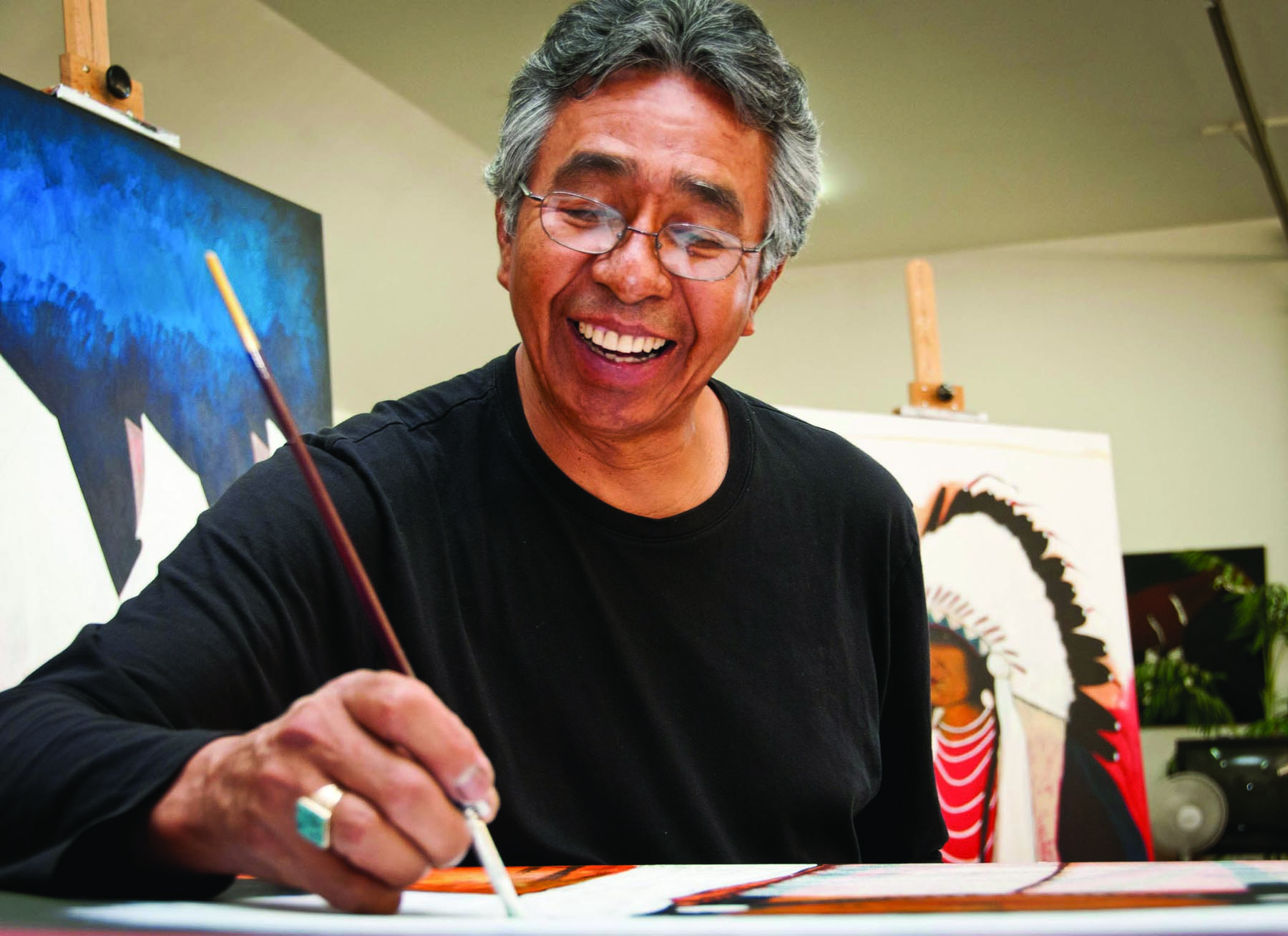 Kevin Red Star: Crow Indian Artist - Big Sky Journal